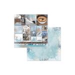 BOB Cardstock - Whiteout Winter Solstice Glitter Embossed