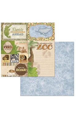 BOB Cardstock - Jungle Life Beautiful Beasts