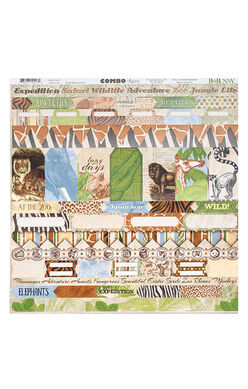 BOB Sticker 12x12" - Jungle Life Combo Sticker