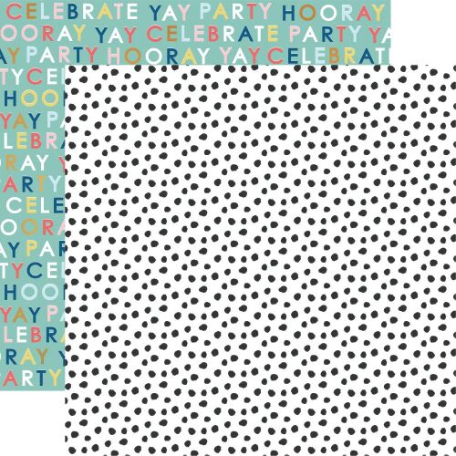KSC Cardstock - Oh Happy Day Yay! Foil