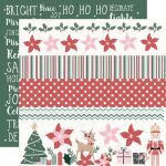 KSC Cardstock - Peppermint Kisses HoHoHo