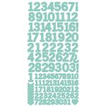 KSC Sticker - Sea Green Numbers
