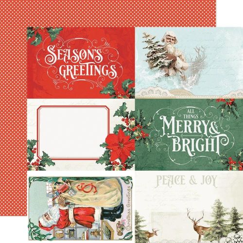 SST Cardstock - Country Christmas 4"x6" Elements
