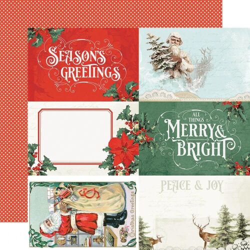 SST Cardstock - Country Christmas 4x6" Elements