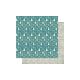 ATQ Cardstock - Snowfall  Snowman & Snow Covered Trees  #7