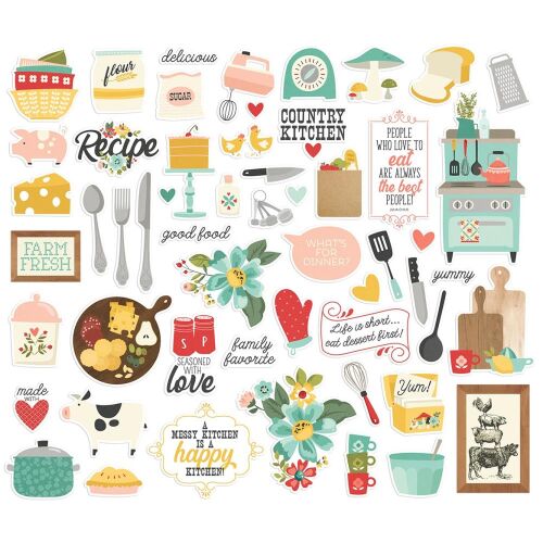 SST Die-Cuts - Apron Strings Bits & Pieces