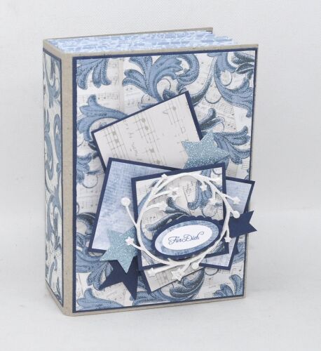 SRH Bastelkit - Adventskalender-Buch Frosted