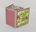 SRH Bastelkit - Adventskalender-Buch Mint Twist