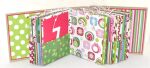 SRH Bastelkit - Adventskalender-Buch Mint Twist