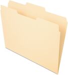 SRH Manila File Folder Tab mittig