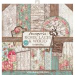 STP Paper Pad 12x12" - Roses & Lace