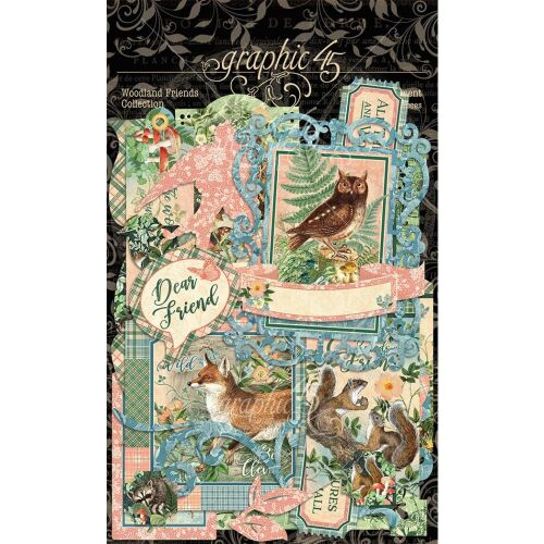 G45 Die-Cuts - Woodland Friends