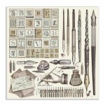 STP Paper Pad 8x8" - Calligraphy