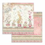 STP Paper Pad 8x8" - Orchids & Cats