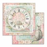 STP Paper Pad 8x8" - Orchids & Cats