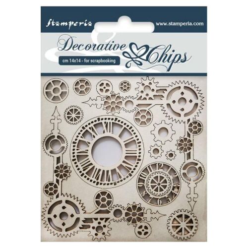 STP Decorative Chips/Laserstanzteile - Clocks & Corners