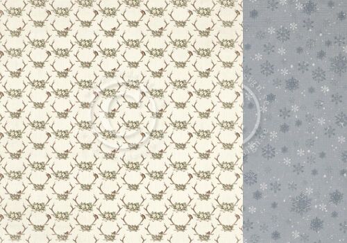 PIO Cardstock - A Christmas Woodland Tale Festive Antlers