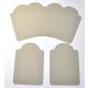 SRH Exklusive Stanzteile - 6 Tags 10x15 cm Taupe