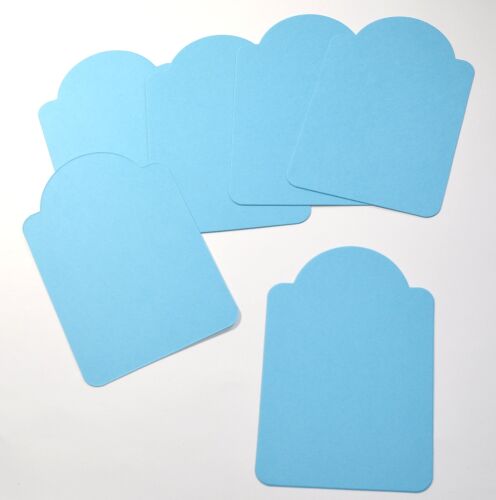 SRH Exklusive Stanzteile - 6 Tags 10x15 cm Azur
