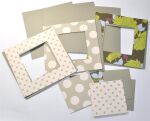 SRH Exklusive Stanzteile - 3 Frames/Rahmen Dots & Floral