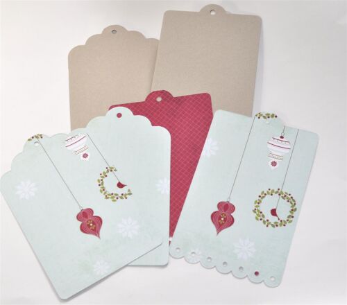 SRH Exklusive Stanzteile - 2 Maxi-Tags 13x20 cm Believe