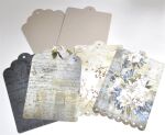 SRH Exklusive Stanzteile - 2 Maxi-Tags 13x20 cm Lovely...