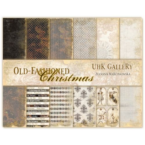 UHK Paper Pack 12x12" - Old Fashioned Christmas