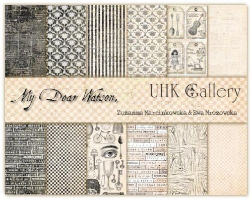UHK Paper Pack 12x12" - My Dear Watson