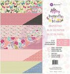 PRM Paper Pad 12"x12" - Butterfly Bliss