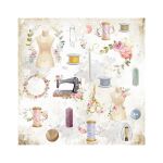 STP Paper Pad 12x12" - Romantic Threads