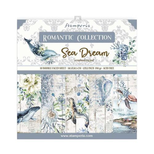 STP Paper Pad 12x12" - Romantic Sea Dream