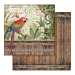 STP Paper Pad 8x8" - Amazonia