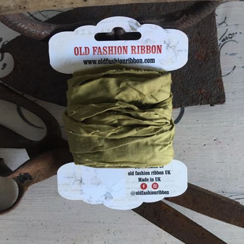 OFR Linen Ribbon - 3 m Dark Olive