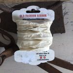 OFR Shabby Ribbon - 3 m Vintage Ecru