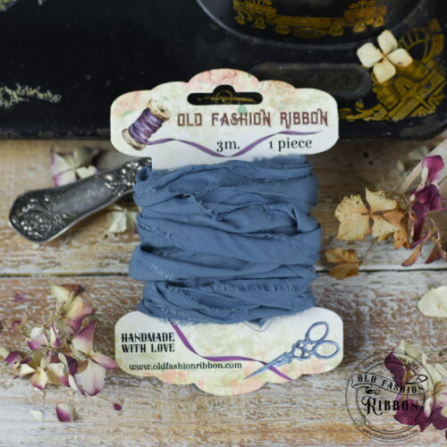 OFR Linen Ribbon - 3 m Blue
