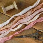 OFR Satin Ribbon - 5 x1,2 m Pink Blush-Mix