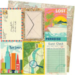 AMC Cardstock - Lets Wander Lost in Paradise by Vicki Boutin