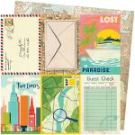 AMC Cardstock - Lets Wander Lost in Paradise by Vicki Boutin