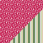 BAZ Cardstock - Classic Christmas Jolly Stripes