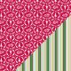 BAZ Cardstock - Classic Christmas Jolly Stripes