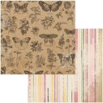 BOB Cardstock - Botanical Journal Butterflies