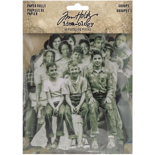 THZ Tim Holtz Ephemera - Idea-Ology Paper Dolls Groups