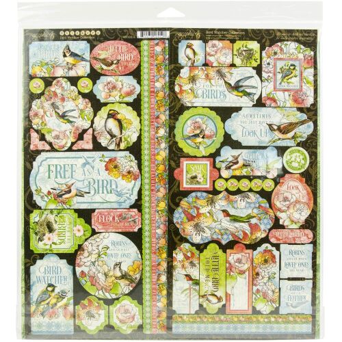 G45 Paper Pack 12"x12" - Bird Watcher Collection