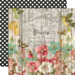 SST Cardstock - Simple Vintage Cottage Fields Natural Beauty