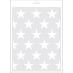 AMC Mask/Stencil/Schablone - Stars