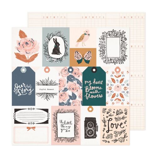 CRP Cardstock - Fresh Bouquet Charmed