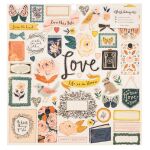 CRP Chipboard - Fresh Bouquet 