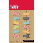 K & Company Embellishment - Smash Tiny Flag Clips