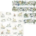P13 Paper Pad 12x12" - Four Seasons Winter