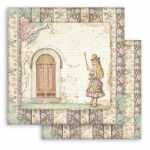 STP Paper Pad 8x8" - Alice Through the Looking Glas